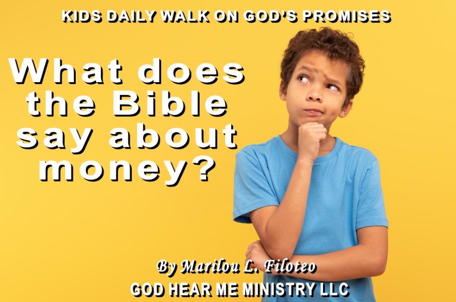 What does the bible say about money?